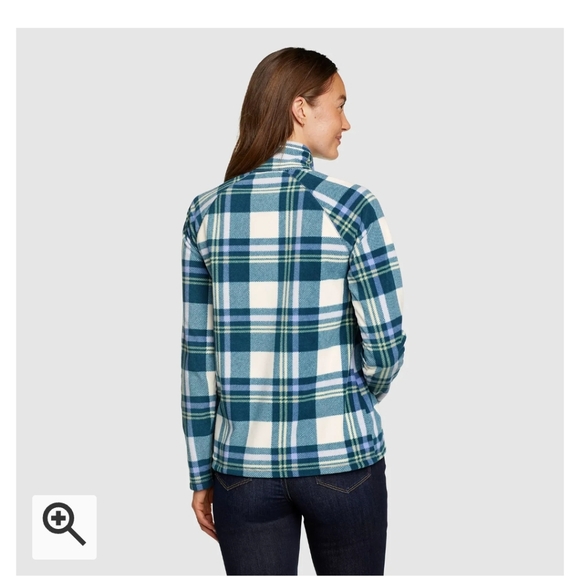 Eddie Bauer Women's 1/4 Zip Fleece - Picture 2 of 5